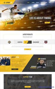 sport website